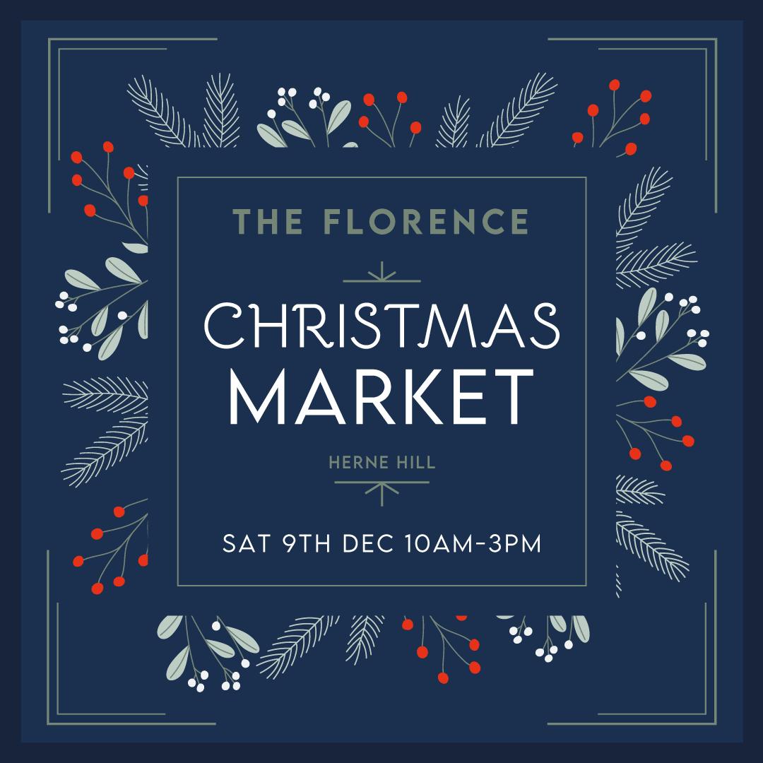 The Florence Christmas Market Poster