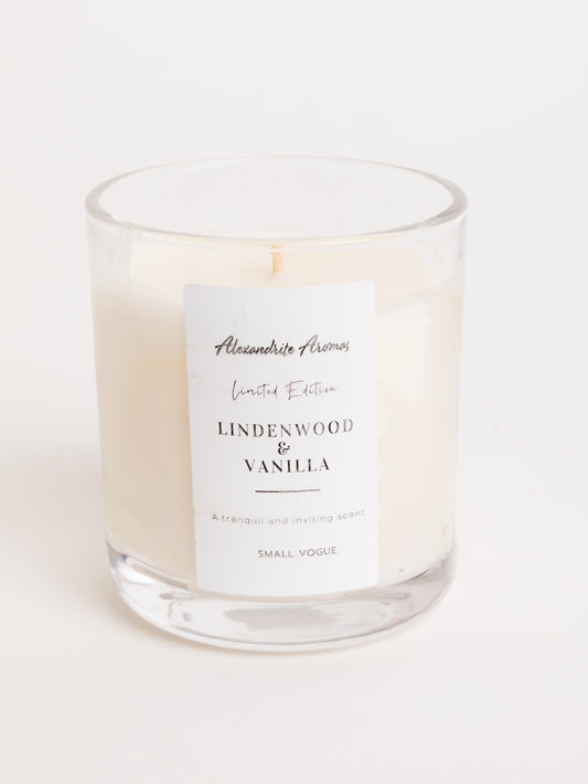 Lindenwood and Vanilla - Candle