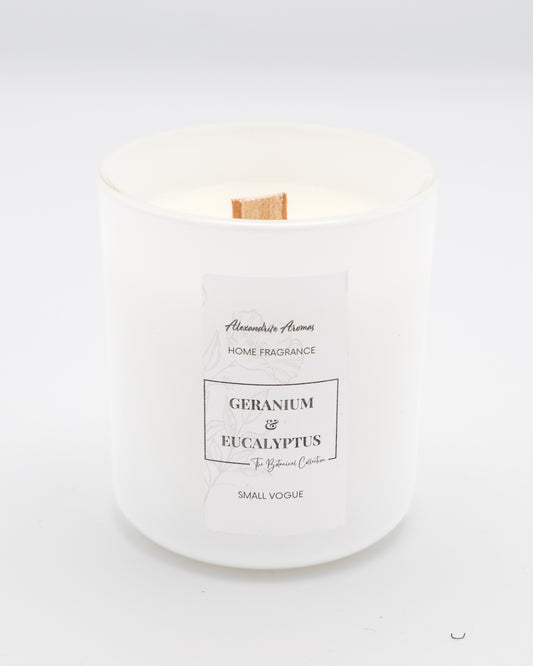 Geranium and Eucalyptus - Vogue Candle