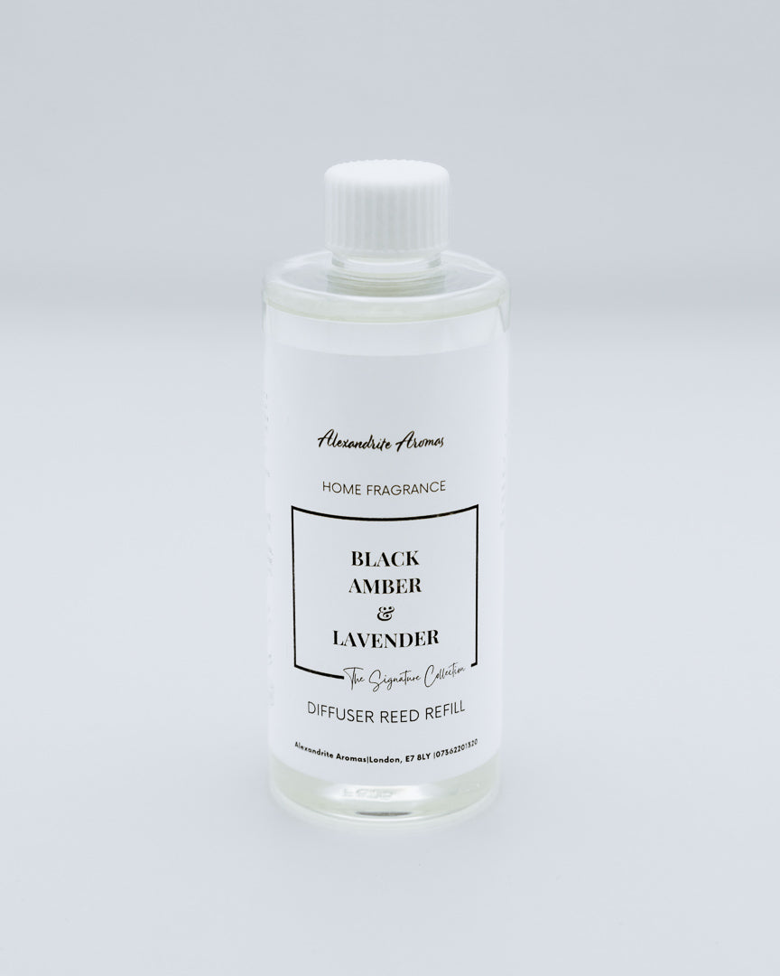 Black Amber and Lavender - 250ml Diffuser Refill