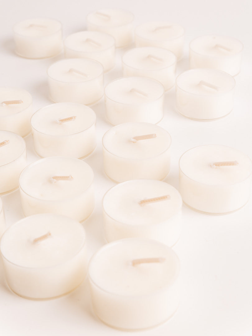 Lemon and Lavender Scented Tea Lights