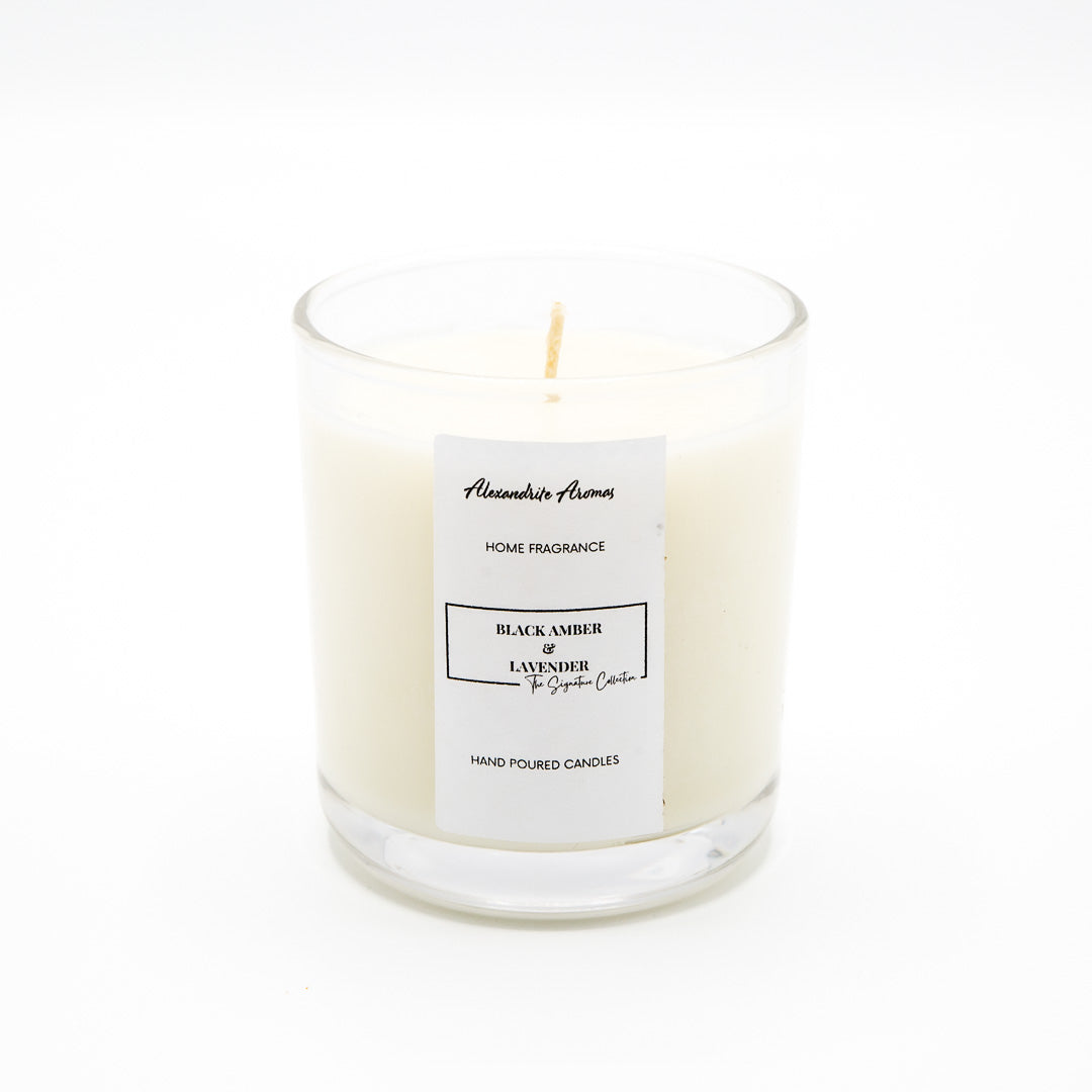 Black Amber and Lavender - Vogue Candle