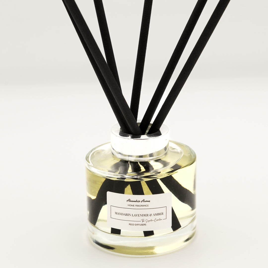 Mandarin, Lavender and Amber - 165 ml Classic Reed Diffuser