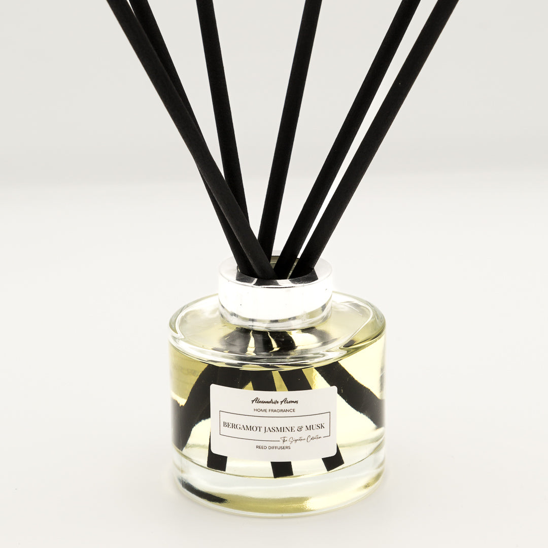 Bergamot, Jasmine and Musk - 165ml Classic Reed Diffuser