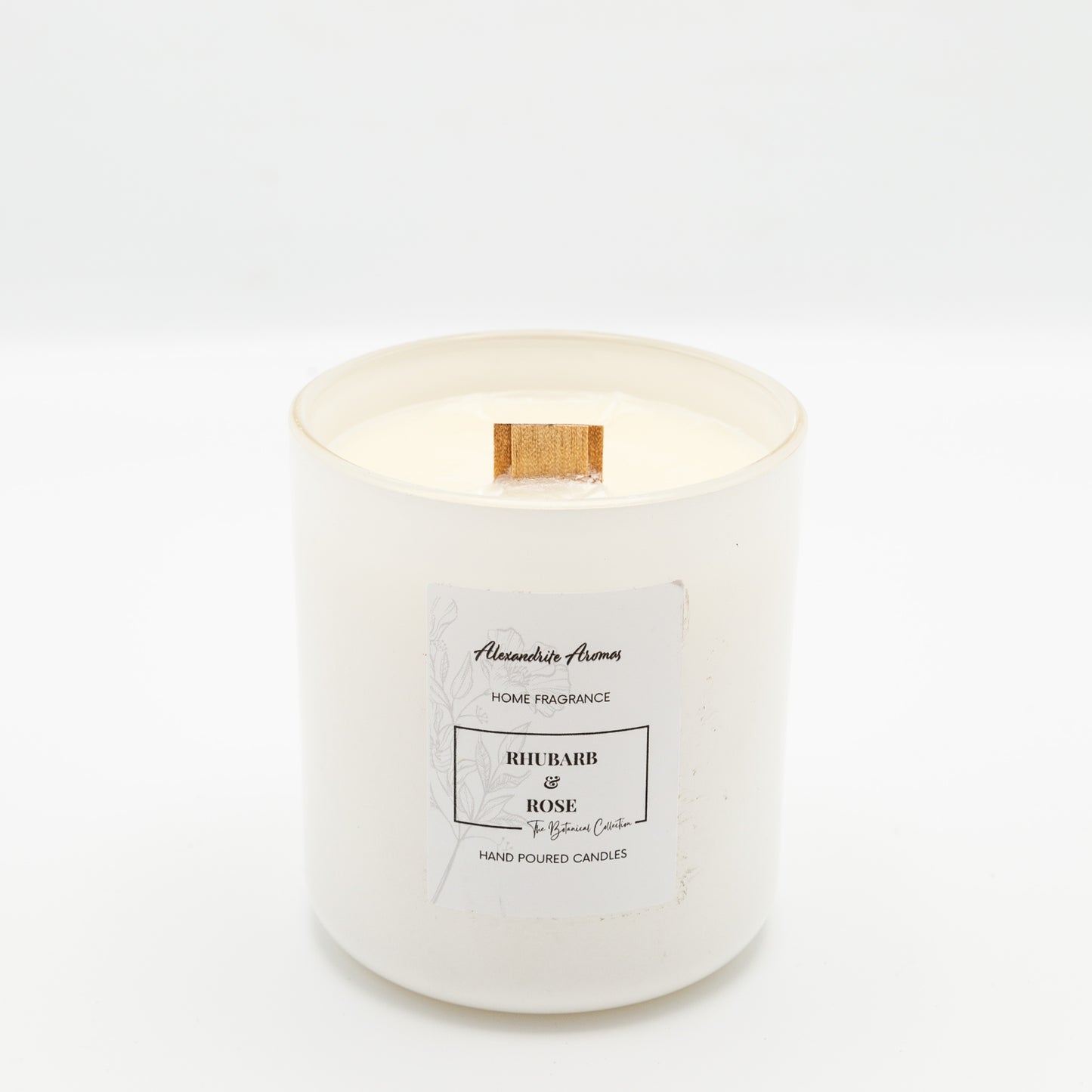Rhubarb and Rose - Vogue Candle