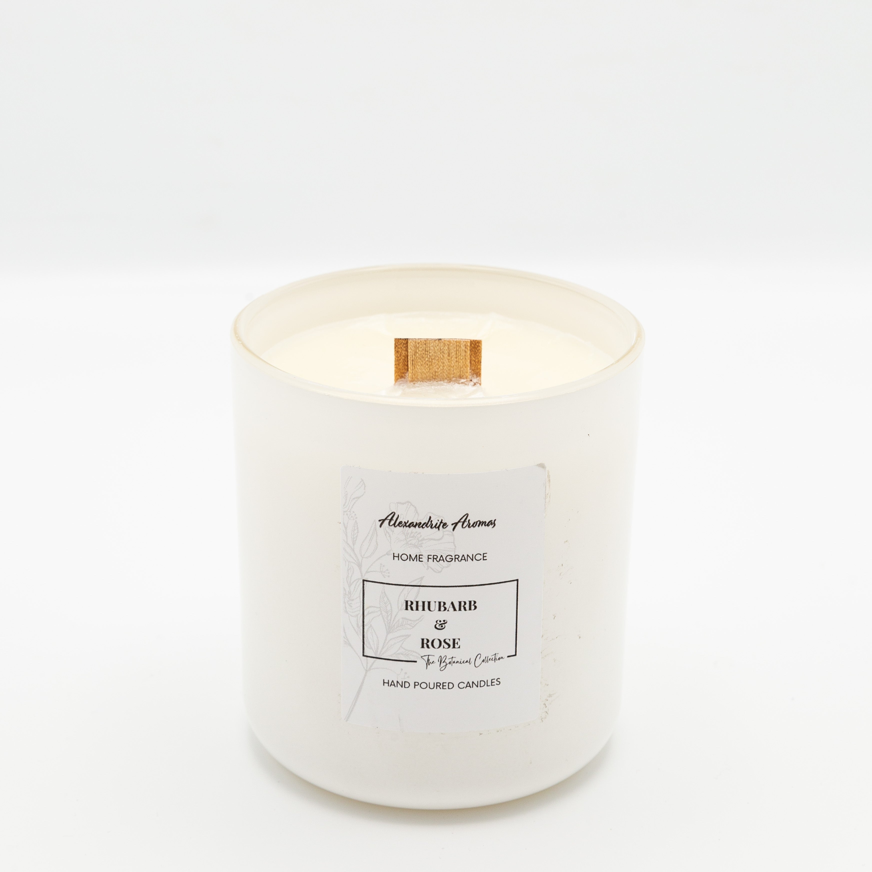 Rhubarb and Rose - Vogue Candle