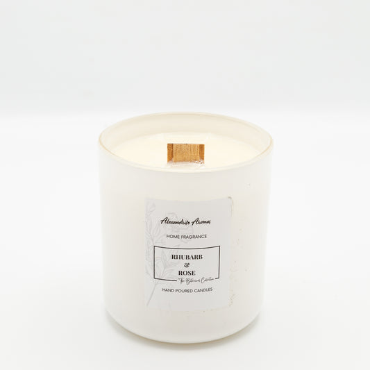 Rhubarb and Rose - Vogue Candle